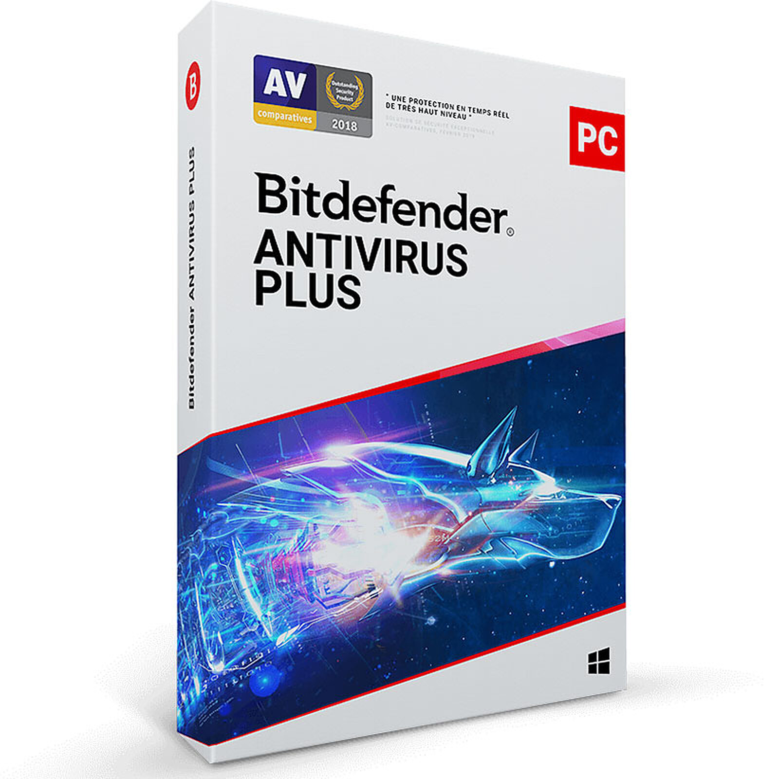 Bitdefender Antivirus Plus — 1 appareil / 1 an